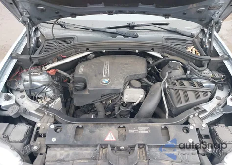 2013 BMW X3 xDrive28I z USA, uszkodzony, nr VIN 5UXWX9C55D0D08564